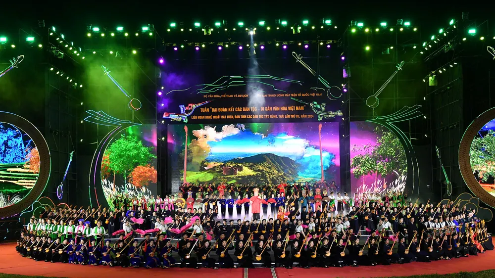 Khai mạc Tuần "Đại đoàn kết các dân tộc - Di sản văn hóa Việt Nam" năm 2024