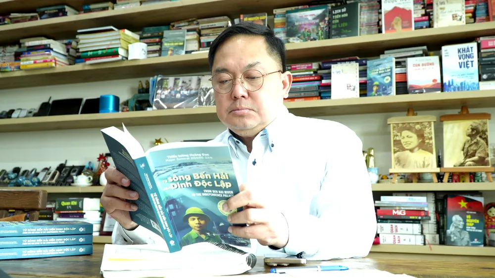 Anh Hoàng Nam Tiến, con trai út của Thiếu tướng Hoàng Đan