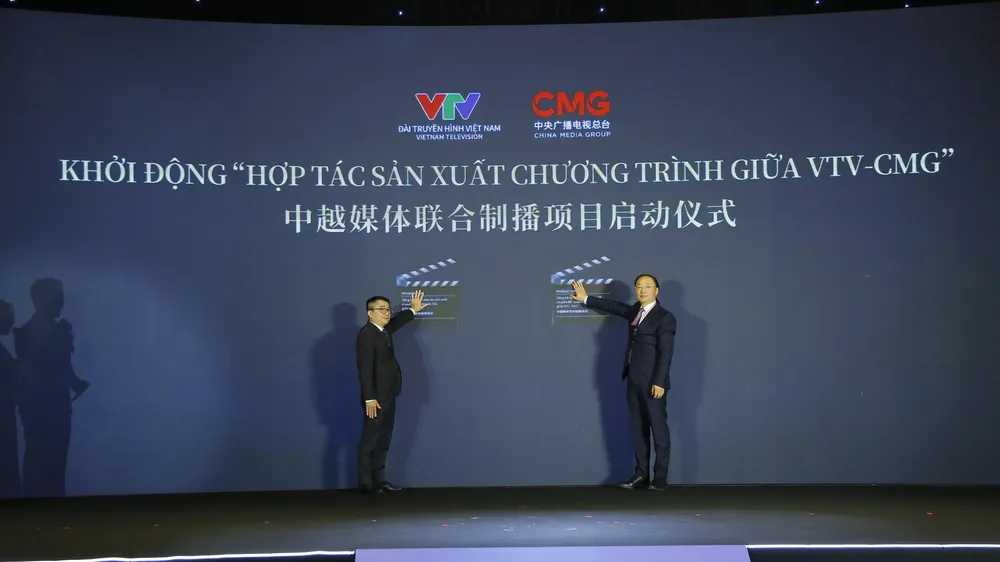 Đài Truyền hình Việt Nam và Đài Phát thanh - Truyền hình Trung ương Trung Quốc công bố chương trình hợp tác truyền thông trọng điểm