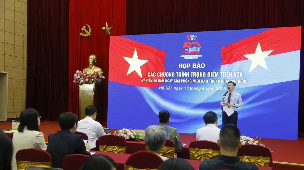 Lãnh đạo VTV chia sẻ thông tin về các chương trình trọng điểm nhân dịp 50 năm Ngày Giải phóng miền Nam