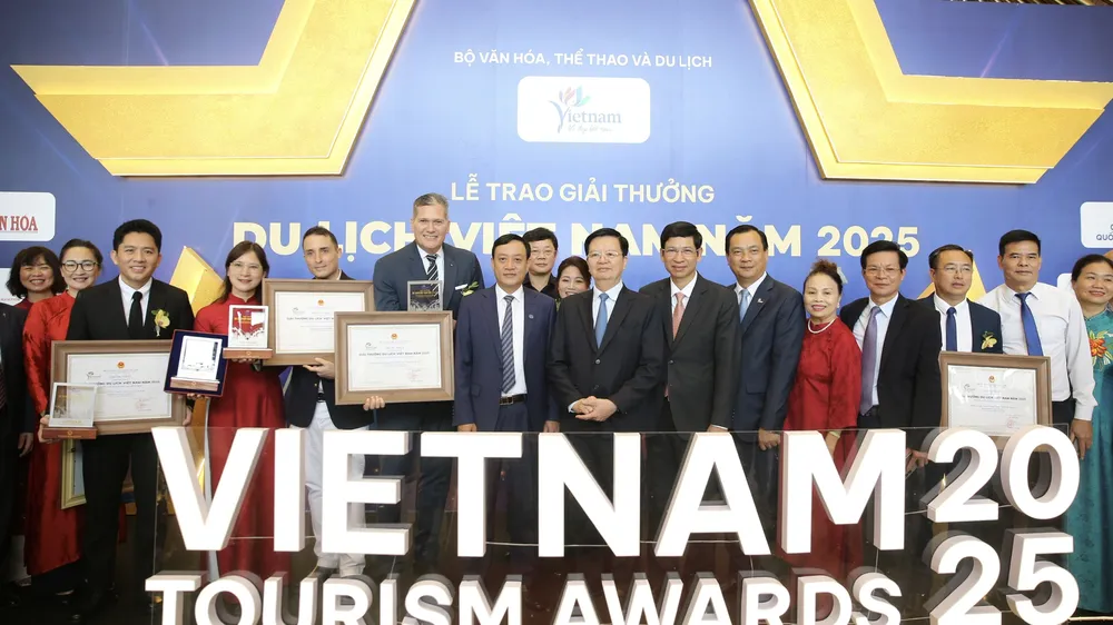 Lễ trao Giải thưởng Du lịch Việt Nam 2025