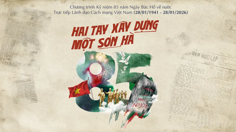 Cầu truyền hình “Hai tay xây dựng một sơn hà” kết nối 4 điểm cầu lịch sử