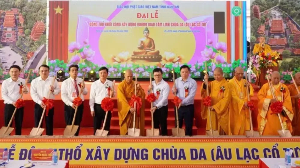 Khởi công phục dựng chùa Da, nơi thờ tự 534 nhà báo liệt sĩ