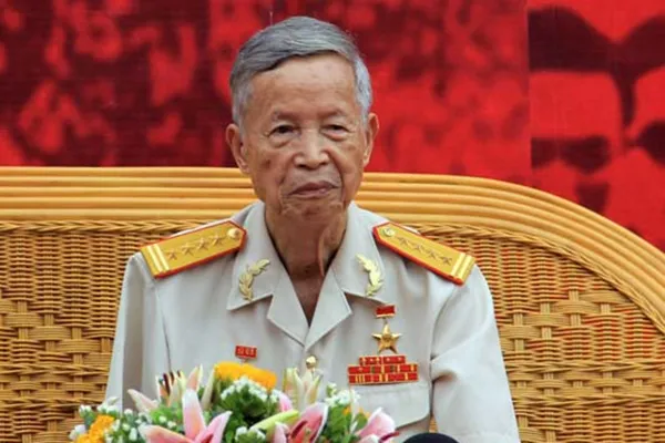 Anh hùng Lực lượng vũ trang nhân dân La Văn Cầu. Ảnh: QK2