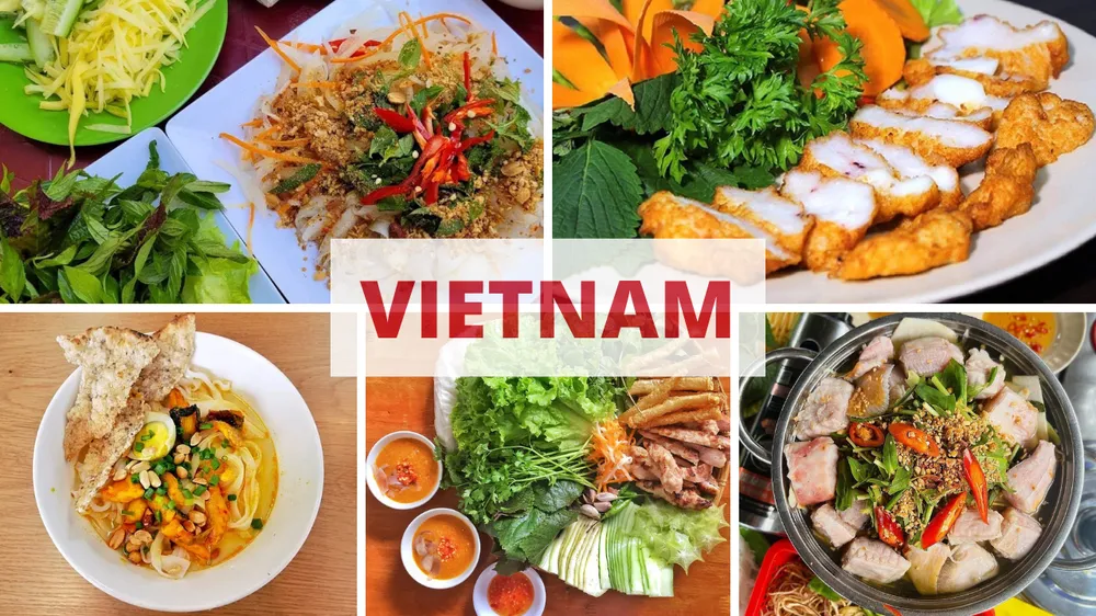 Những món ăn được du khách tìm kiếm nhiều trong dịp hè. Ảnh: Agoda