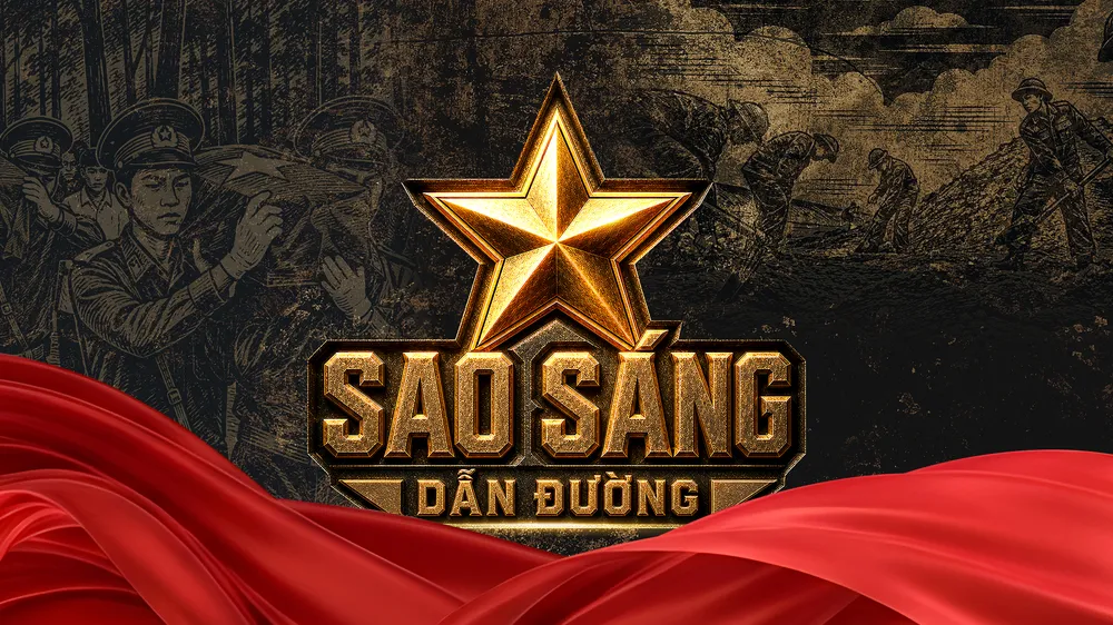 Cầu truyền hình “Sao sáng dẫn đường”. Ảnh VTV