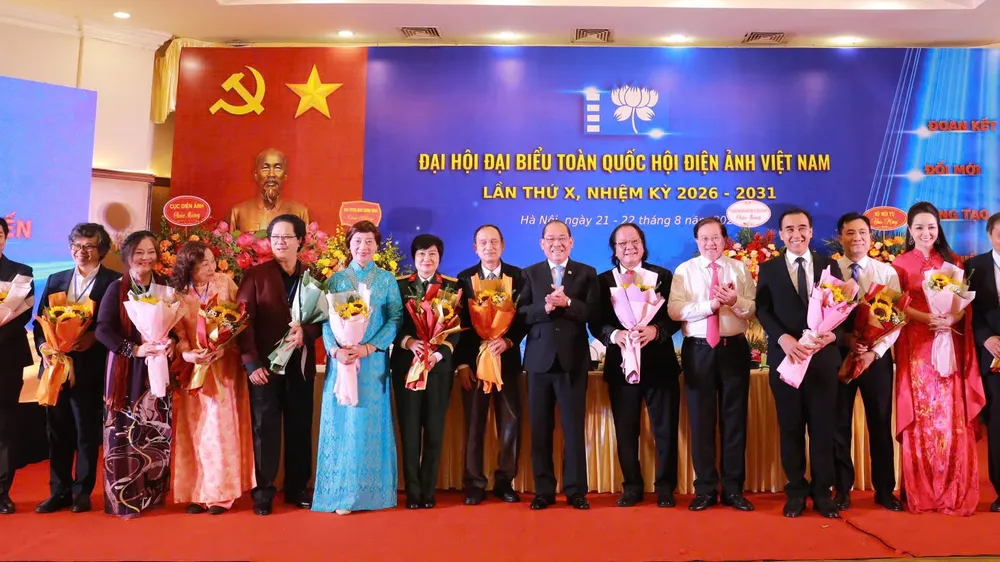 Ra mắt Ban Chấp hành Hội Điện ảnh Việt Nam nhiệm kỳ 2026-2031. Ảnh: LAN PHƯƠNG