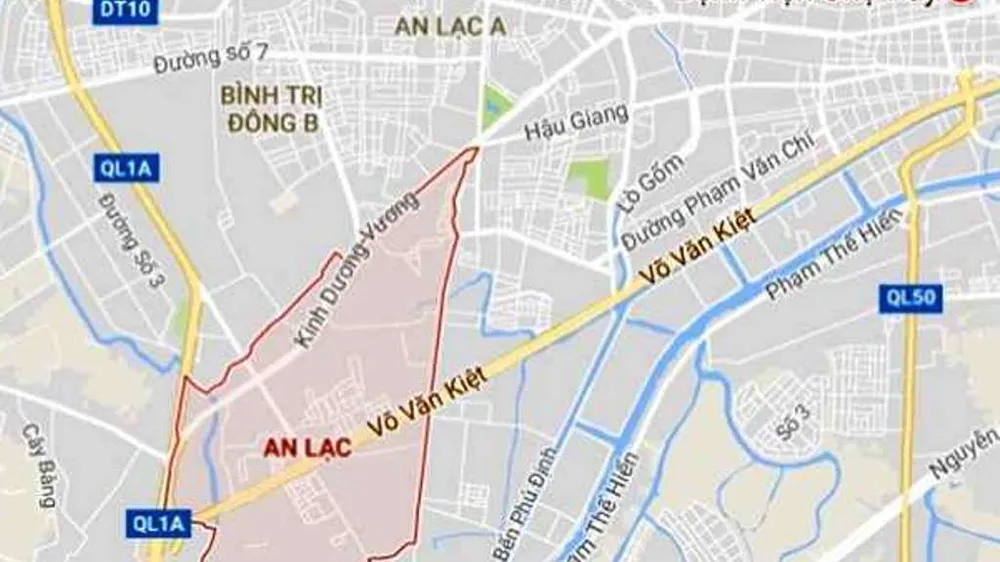 Trình UBND TPHCM 8 đồ án quy hoạch phân khu tại Bình Tân chậm nhất là ngày 13-3