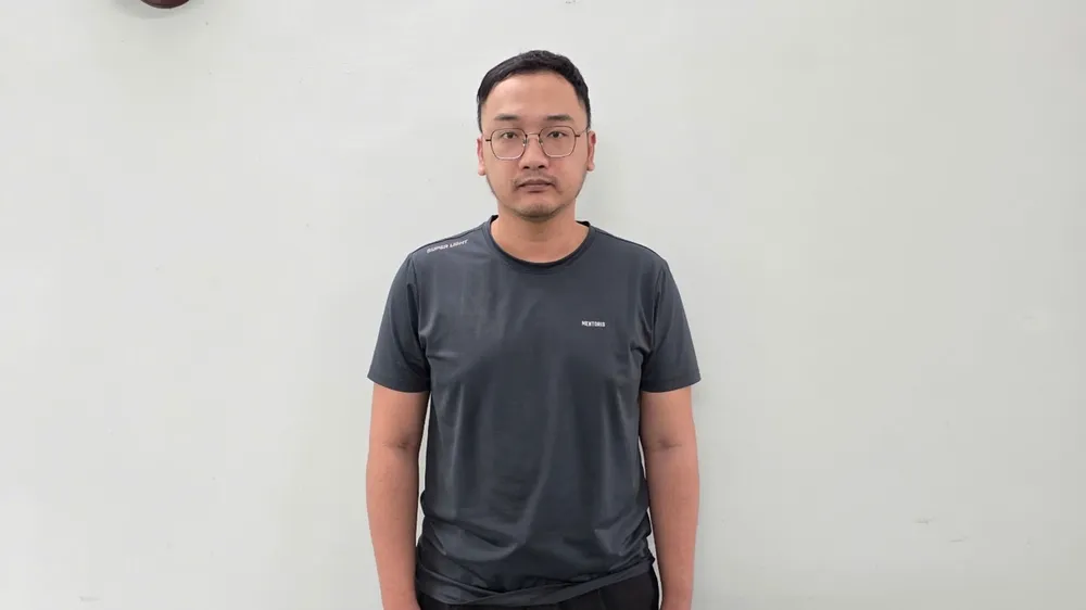Bị can Cao Minh Thuận