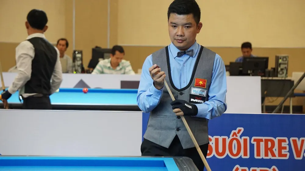 Nguyễn Đức Anh Chiến có cơ hội vô địch. 