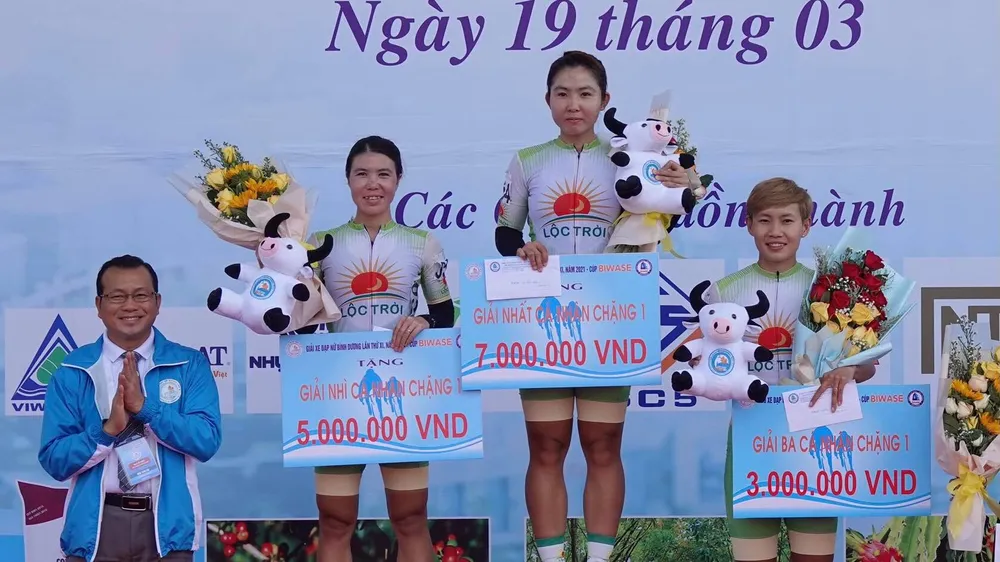 Cả 3 hạng đầu chặng 1 đều thuộc về Tập đoàn Lộc Trời