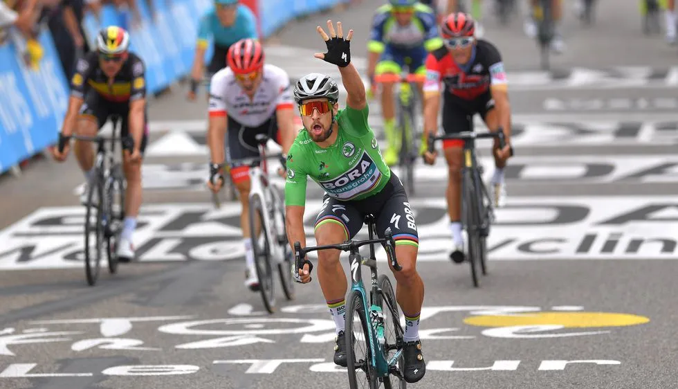 Peter Sagan từng 7 lần đoạt áo xanh Tour de France