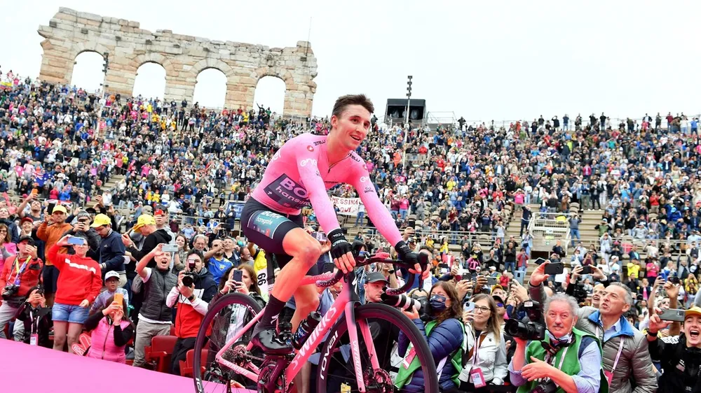 Jai Hindley là đương kim vô địch Giro d’Italia