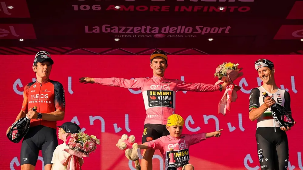 Primoz Roglic đăng quang Giro d’Italia 