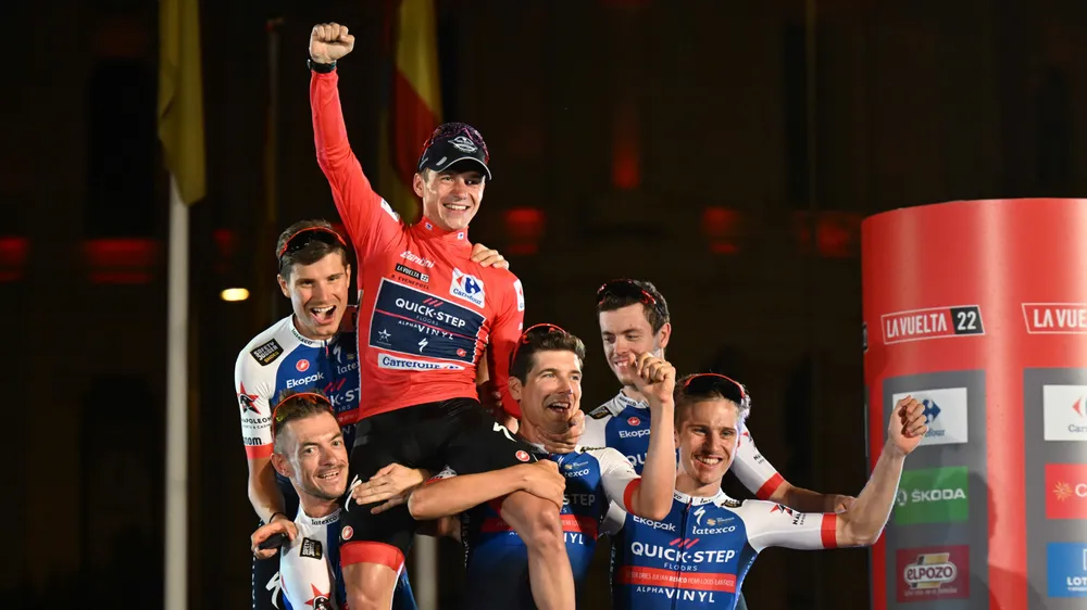 Remco Evenepoel là đương kim vô địch Vuelta a Espana