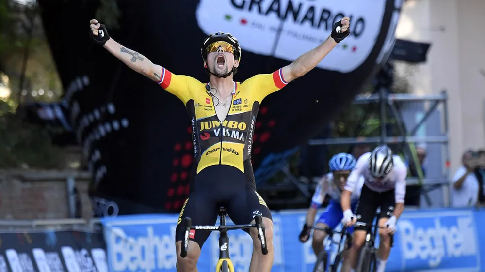 Primoz Roglic ngất ngây với chiến thắng