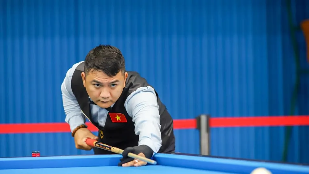 Trần Thanh Lực đang được đầu tư thi đấu quốc tế nhiều hơn trong thời gian qua