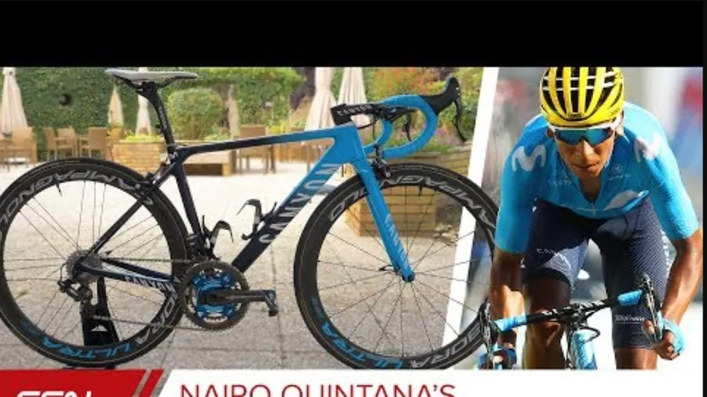 Nairo Quintana với chiếc Canyon Ultimate CFR AXS AXS 2024
