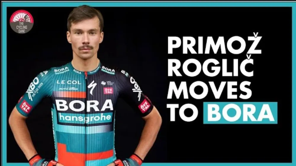 Primoz Roglic đã chuyển sang Bora-Hansgrohe