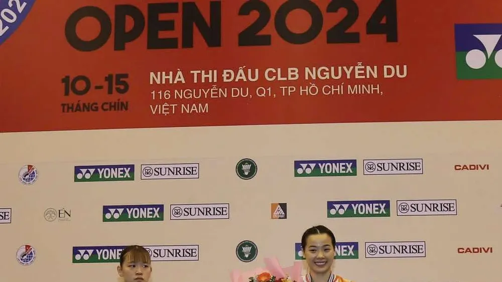 Nguyễn Thuỳ Linh lần thứ 3 đăng quang. Ảnh: Dũng Phương