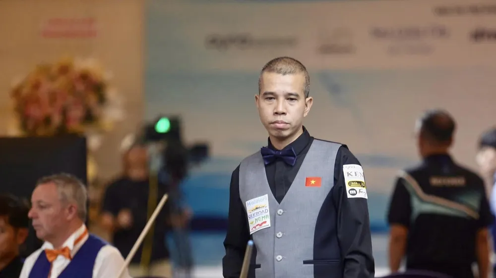 Trần Quyết Chiến đang là niềm hy vọng của Billiards Việt Nam