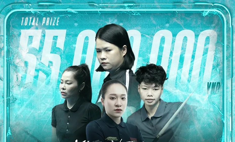 Bốn nữ cơ thủ sẽ so tài ở giải