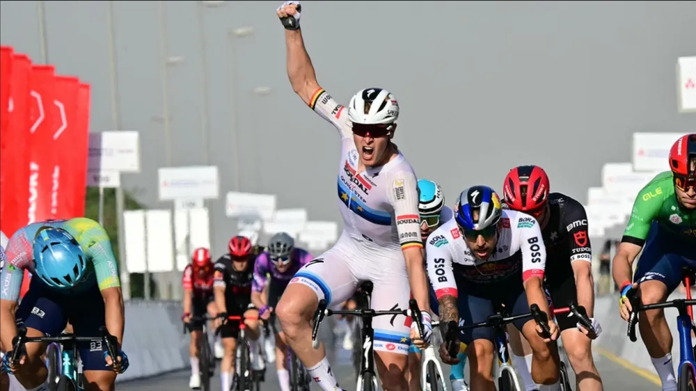 Tim Merlier tiếp tục có chiến thắng tại UAE Tour