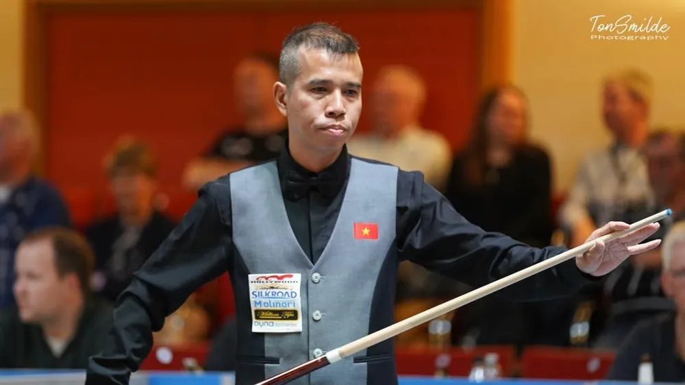 Trần Quyết Chiến là niềm hy vọng của Billiards Việt Nam