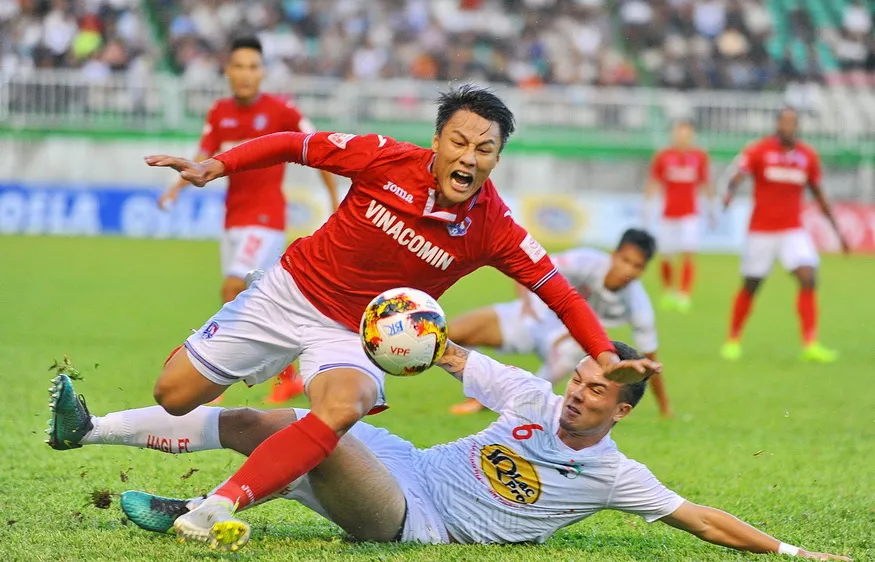 Lịch thi đấu V-League 2017 sẽ điều chỉnh ở các vòng 18, 19 và 20. (Ảnh: ANH TIẾN)