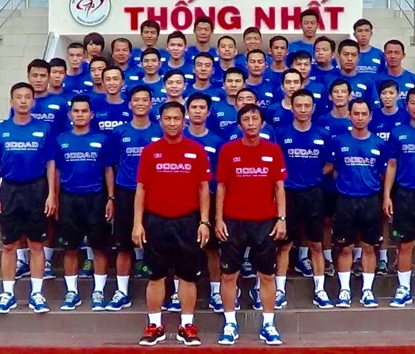 Ban trọng tài bóng đá TPHCM. Ảnh: ANH TRẦN