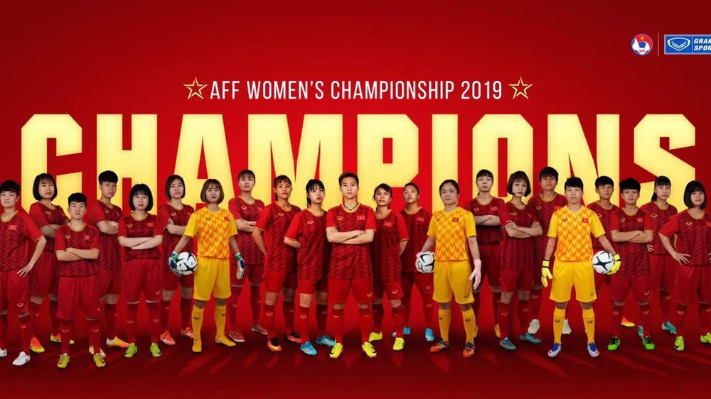 Đội tuyển nữ Việt Nam, tân vô địch Đông Nam Á 2019