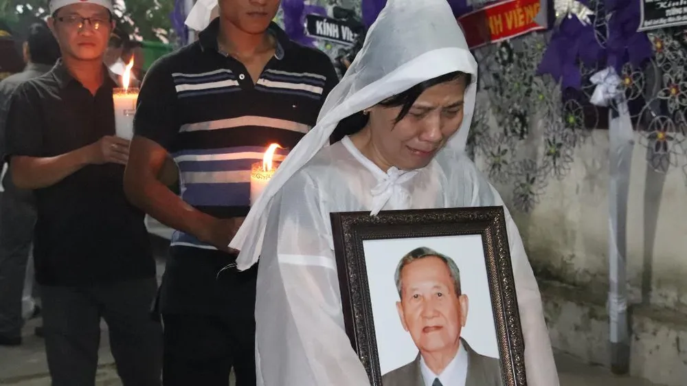 Nhân sĩ Nguyễn Hữu Hạnh đã an nghỉ nơi quê hương “Đất thép thành đồng”