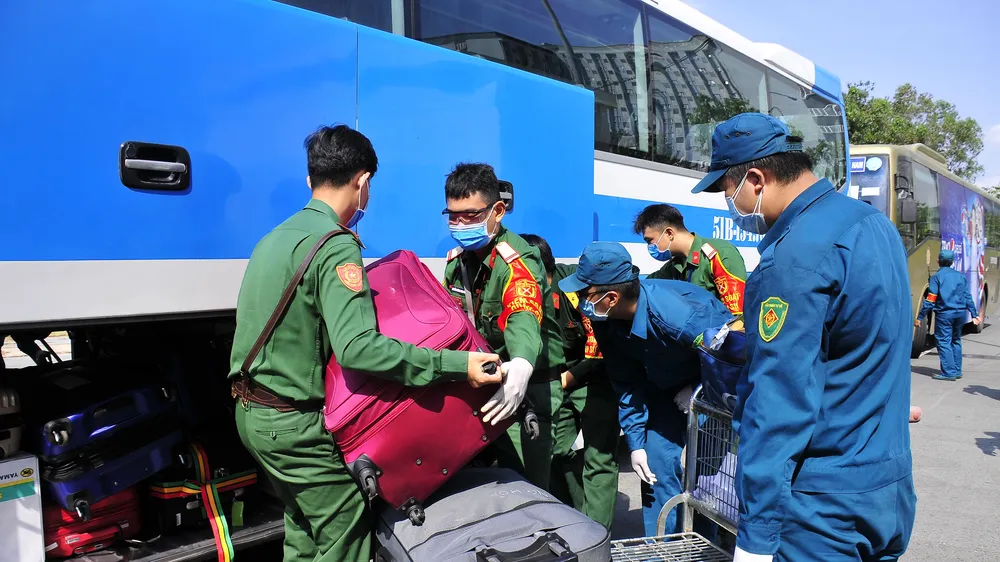 Quân khu 7 sẵn sàng tiếp nhận người về từ vùng dịch trong giai đoạn 3