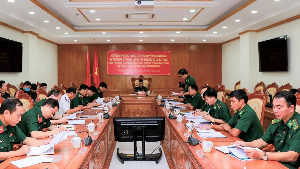 Thượng tướng Lê Chiêm, Thứ trưởng Bộ Quốc phòng: Tuyệt đối không được lợi dụng chức vụ, thẩm quyền để vụ lợi cá nhân