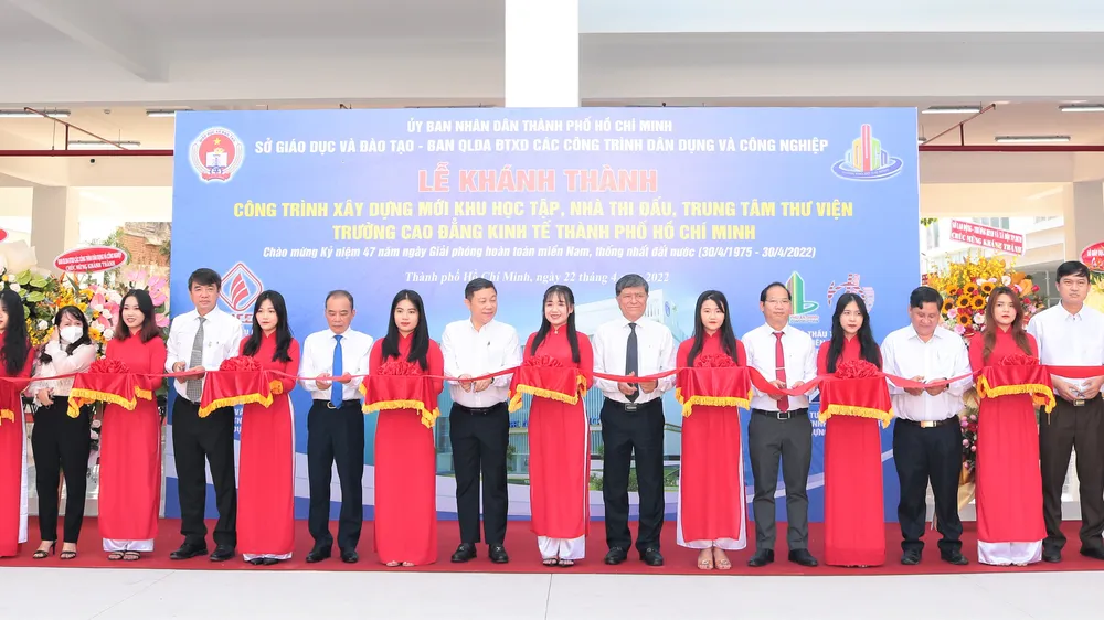 Khánh thành 2 trường cao đẳng với quy mô đầu tư trên 420 tỷ đồng