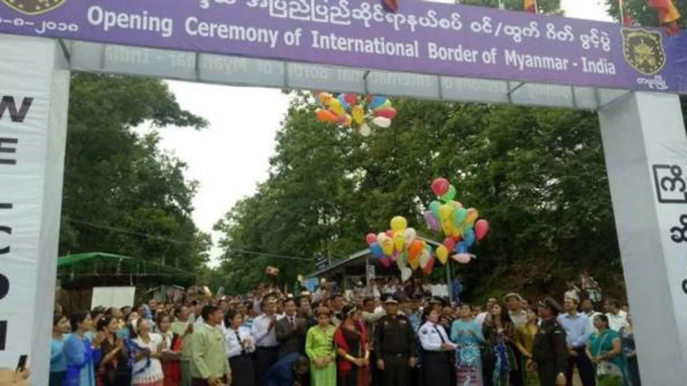 Myanmar mở 2 trạm kiểm soát biên giới quốc tế mới với Ấn Độ