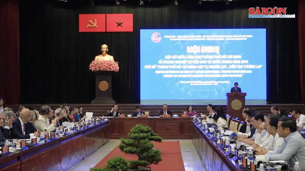 Lãnh đạo TPHCM gặp gỡ các doanh nghiệp FDI năm 2019