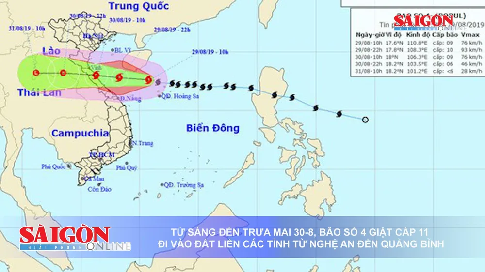 Điểm tin SGGP Online ngày 29-8-2019