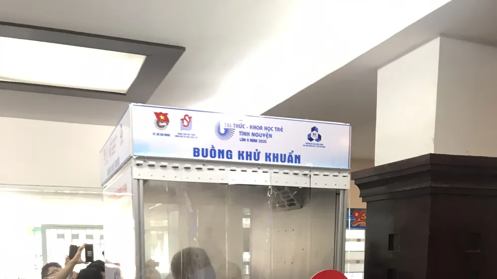 Ra mắt buồng khử khuẩn toàn thân tại TPHCM