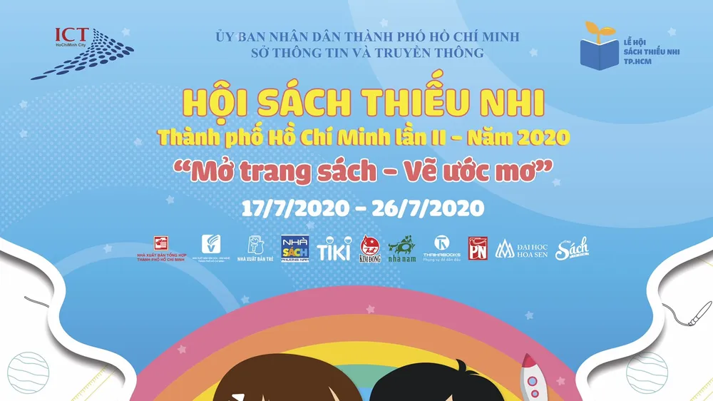 Từ ngày 17-7 đến ngày 26-7, diễn ra Hội sách Thiếu nhi TPHCM lần II - năm 2020 