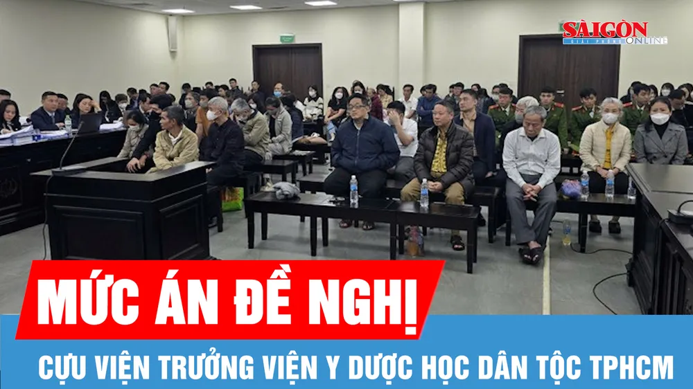 Cựu Viện trưởng Viện Y dược học dân tộc TPHCM bị đề nghị mức án đến 17 năm tù