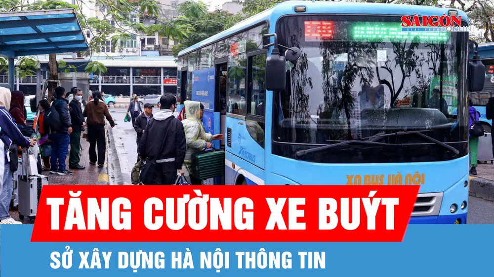 Hà Nội tăng cường 3 tuyến buýt, mở rộng kết nối tới Khu công nghệ cao Hòa Lạc