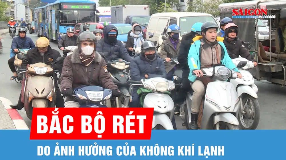 Miền Bắc giảm 3-7 độ C, gió giật cấp 8 trên vịnh Bắc bộ