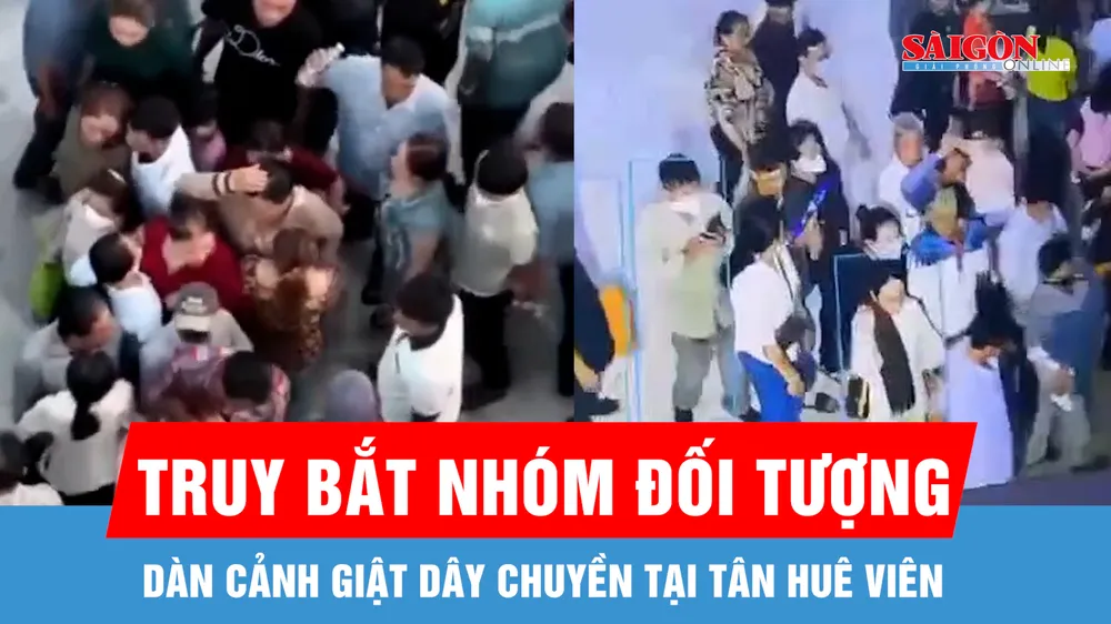 Truy bắt nhóm đối tượng dàn cảnh giật dây chuyền tại Tân Huê Viên