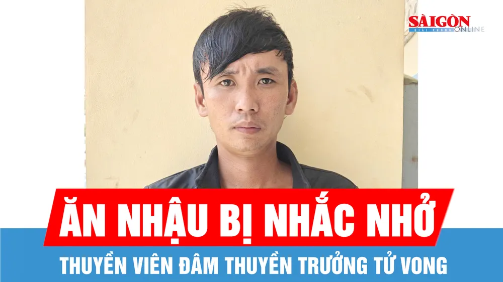 Bị nhắc nhở do ăn nhậu, thuyền viên đâm thuyền trưởng tử vong