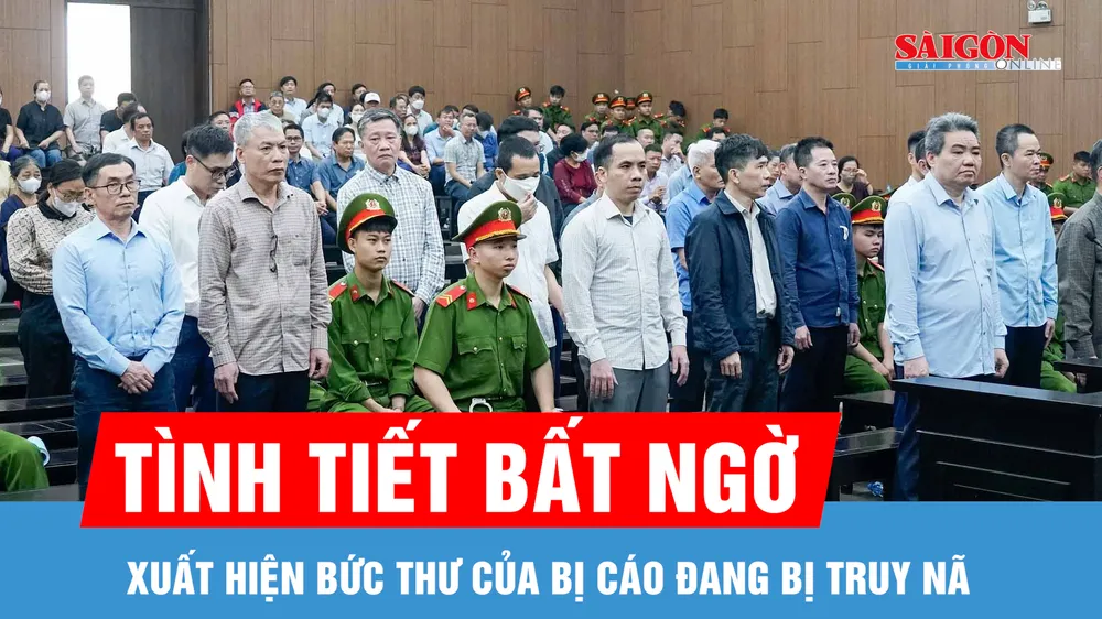 Xét xử vụ án xảy ra tại Bộ NT-PTNT trước đây, xuất hiện bức thư của bị cáo bị truy nã