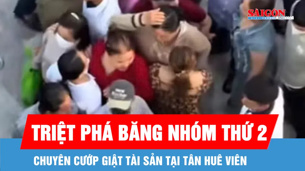 Triệt phá băng nhóm thứ 2 chuyên cướp giật tài sản tại Tân Huê Viên