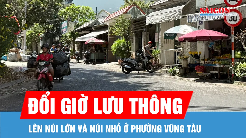 Vũng Tàu điều chỉnh phương án giao thông lên núi Nhỏ, núi Lớn
