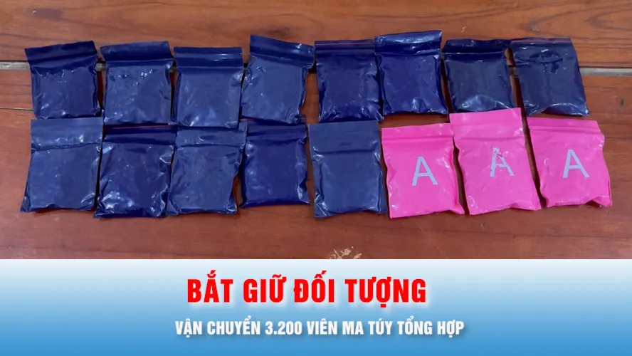 Podcast bản tin trưa 20-7: Bắt giữ đối tượng vận chuyển 3.200 viên ma túy tổng hợp