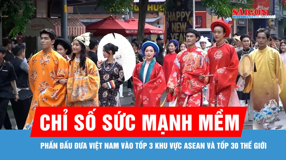 Phấn đấu đưa Việt Nam vào tốp 3 khu vực ASEAN và tốp 30 thế giới về chỉ số Sức mạnh mềm